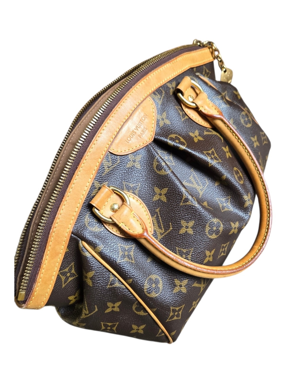 Louis Vuitton Monogram Shoulder Bag - Brown and Tan - Picture 11 of 14